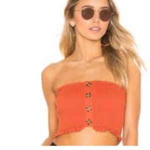 NWOT Haute Monde tube top. 
Excellent condition Stretchy Material 
Size L 
#326A